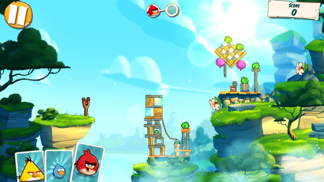 Как улучшить рогатку в angry birds 2 на телефоне