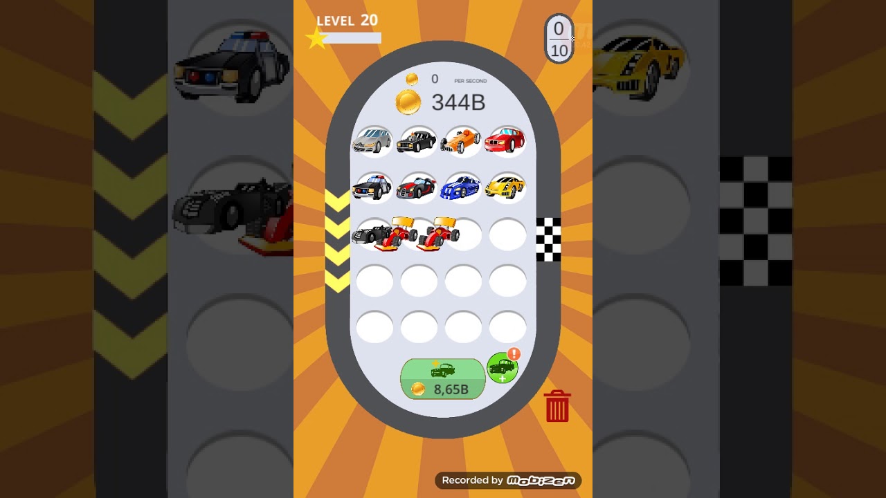 Level playing. Игра машина левел. Уровень 25. Merge Round Racers. Merge car рекорд.